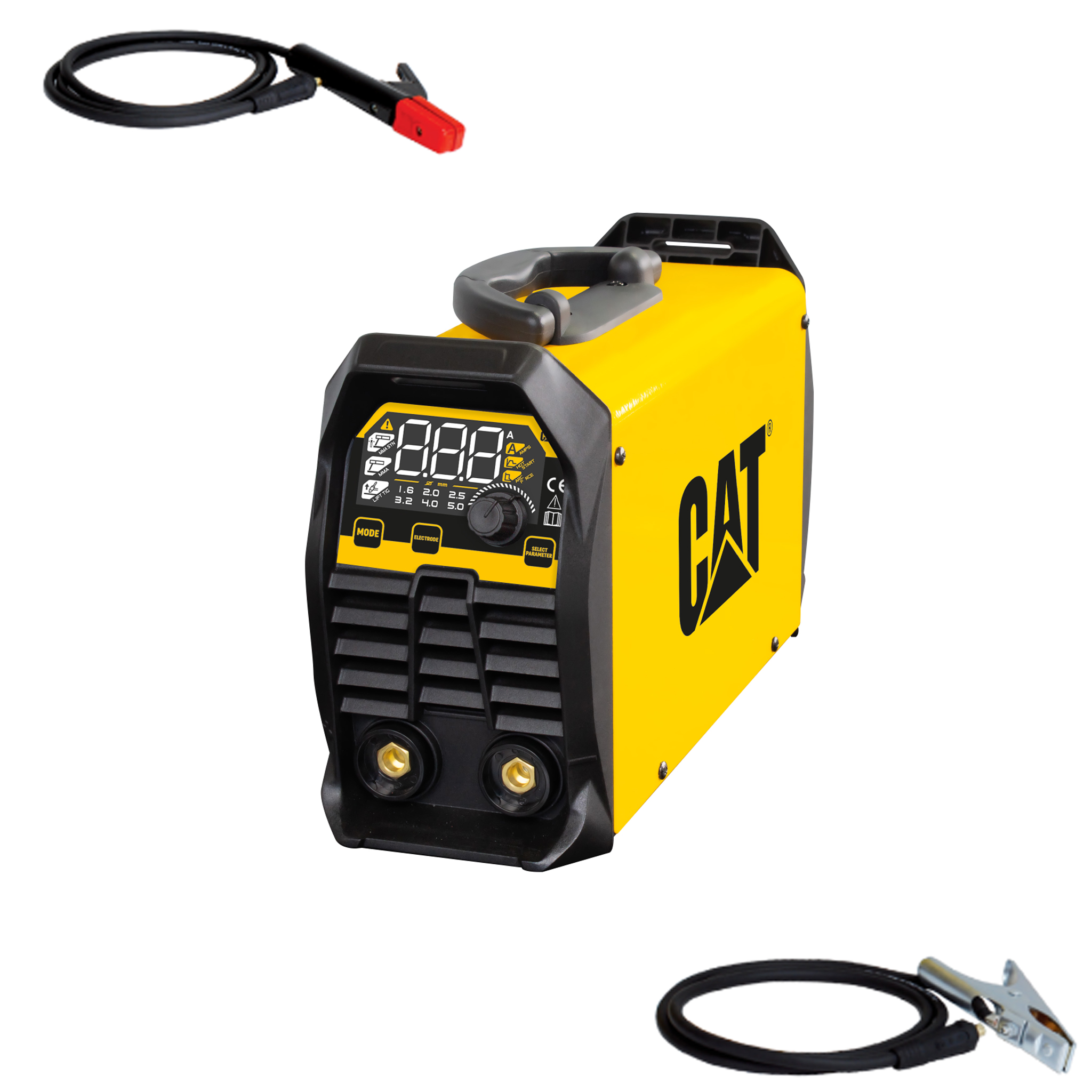 Image of Saldatrice Inverter CAT200A 230V Con Impostazioni Automatiche Per Elettrodo + Accessori