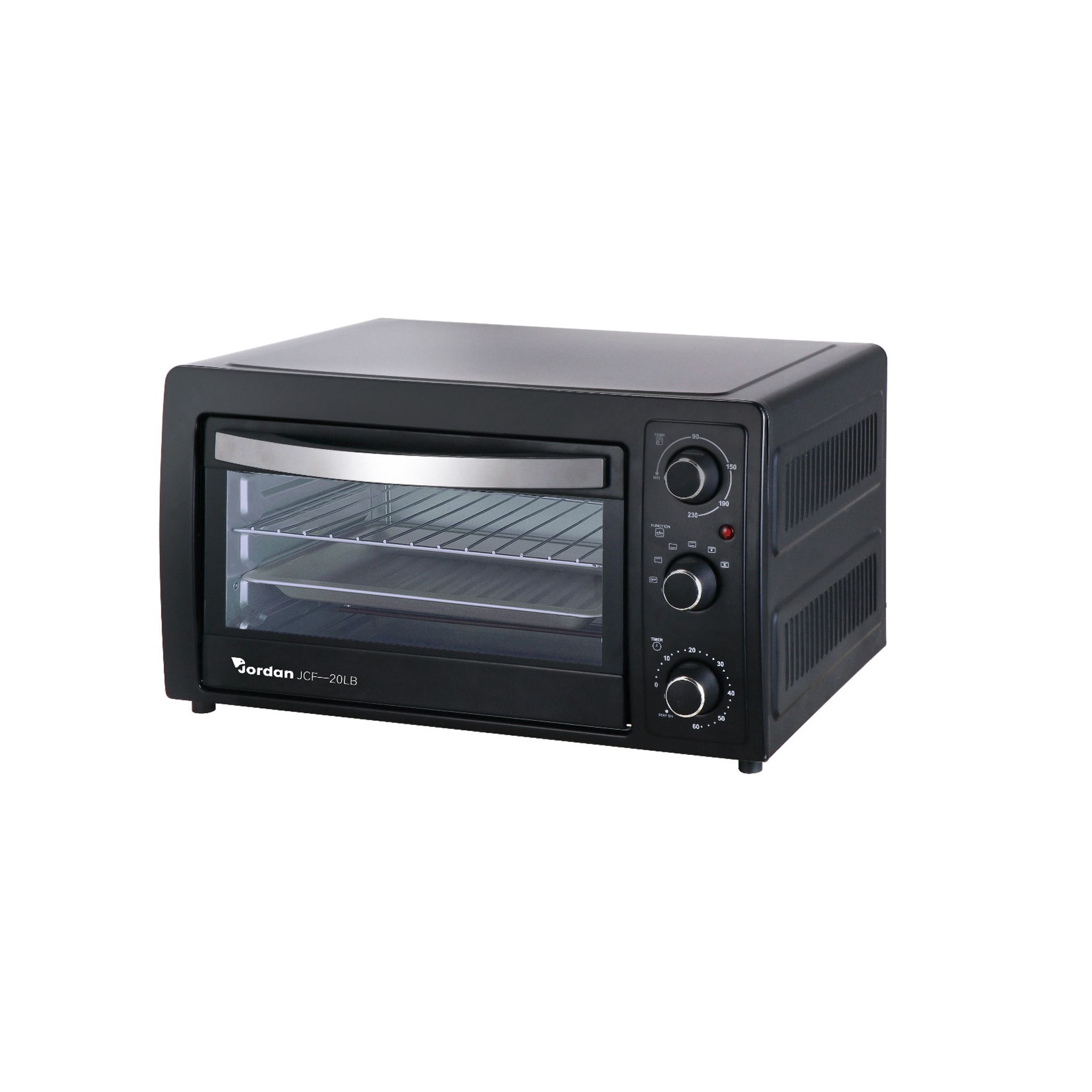 Image of Forno Elettrico Statico E Ventilato Con Timer 1300W 20L Nero