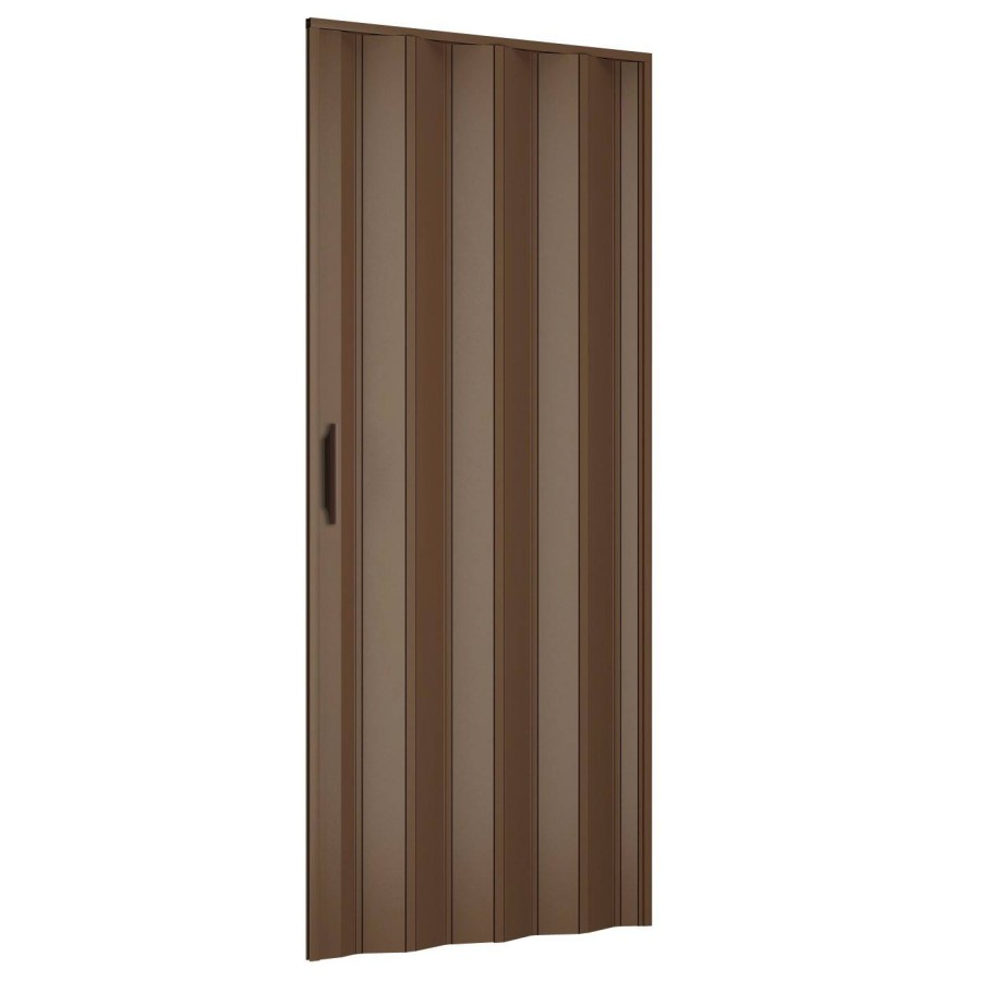 Porta A Soffietto Scorrevole In Vetro Con Maniglia, Altezza 204 Cm, Larghezza 82 Cm, Altezza 204 X 82 Cm, Doppia Parete