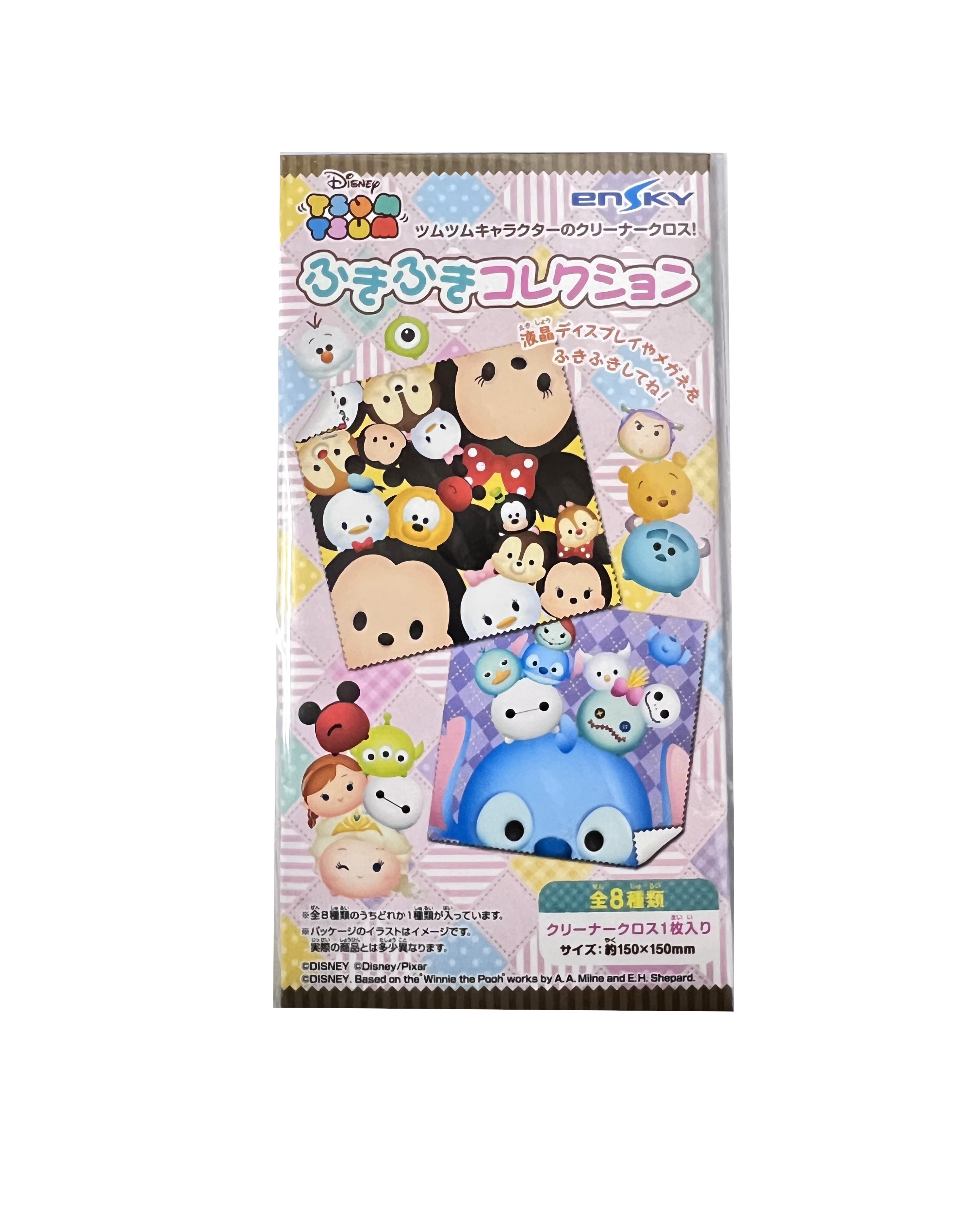 DISNEY PANNO PER OCCHIALI DISNEY TSUM TSUM DISEGNO CASUALE A SORPRESA 15x15CM