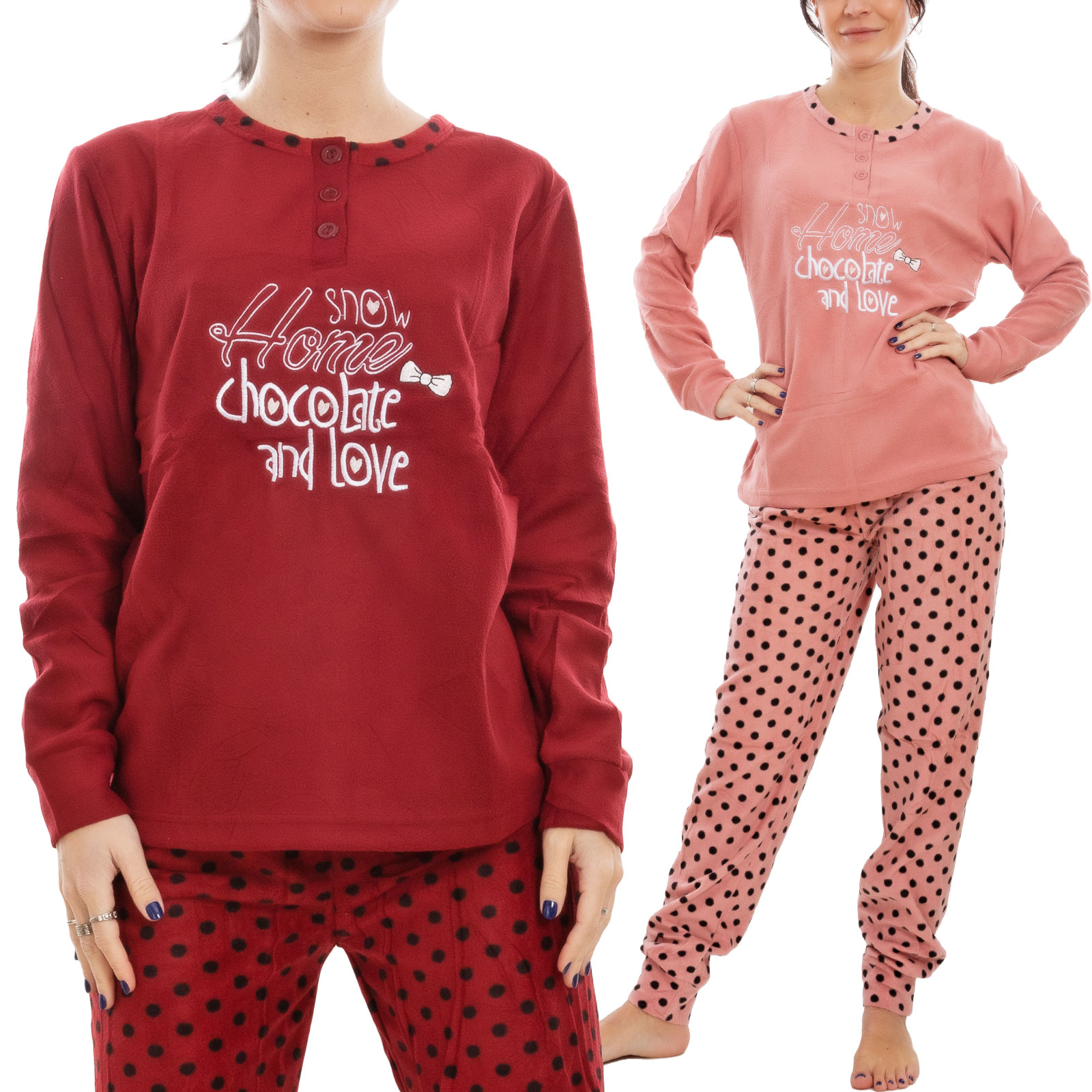 Pyjama Molleton Pyjama En Laine Femme Ensemble De Pyjama Pour