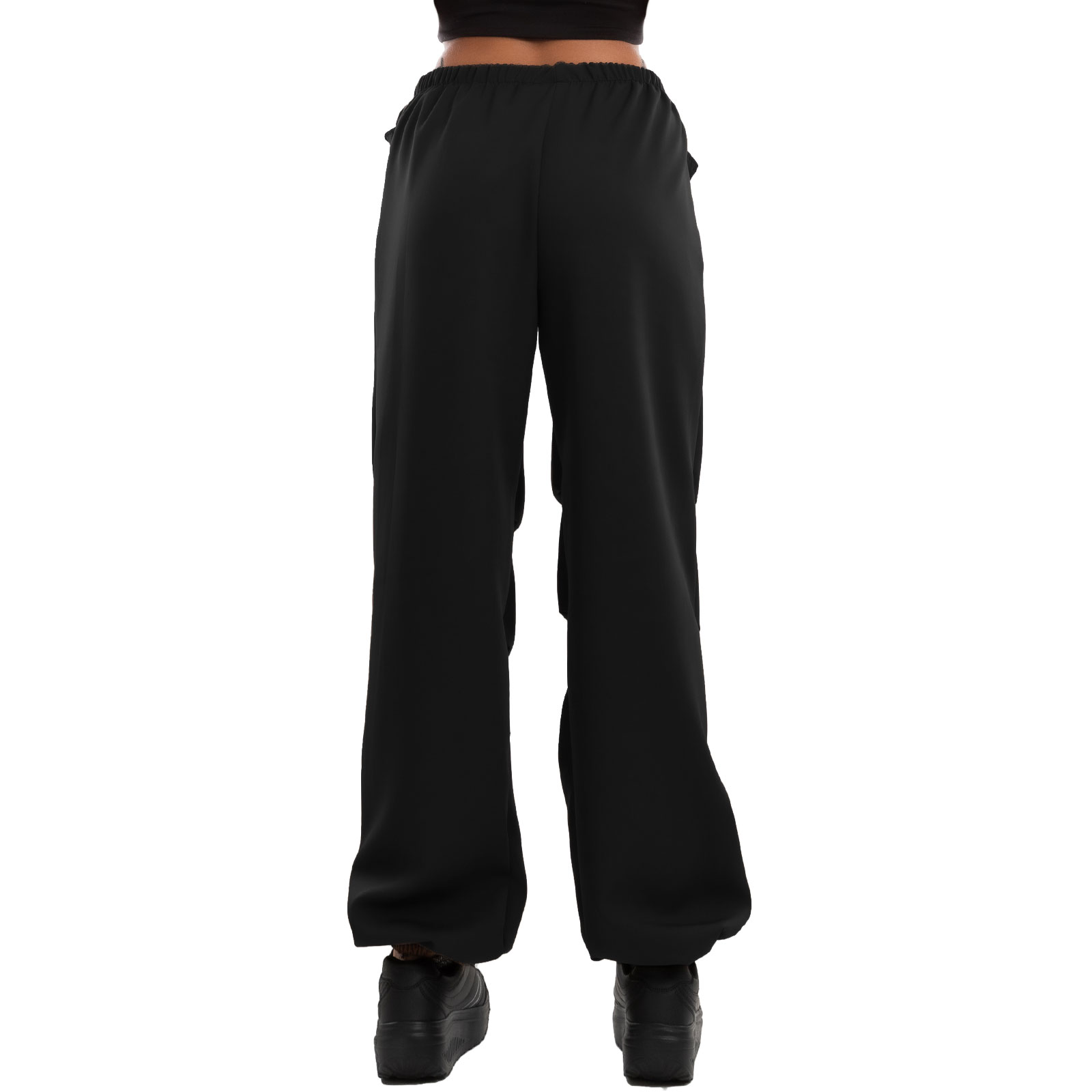 Pantaloni Cargo Donna Vittorio Y | Vita Alta | Taglio Baggy | Streetwear