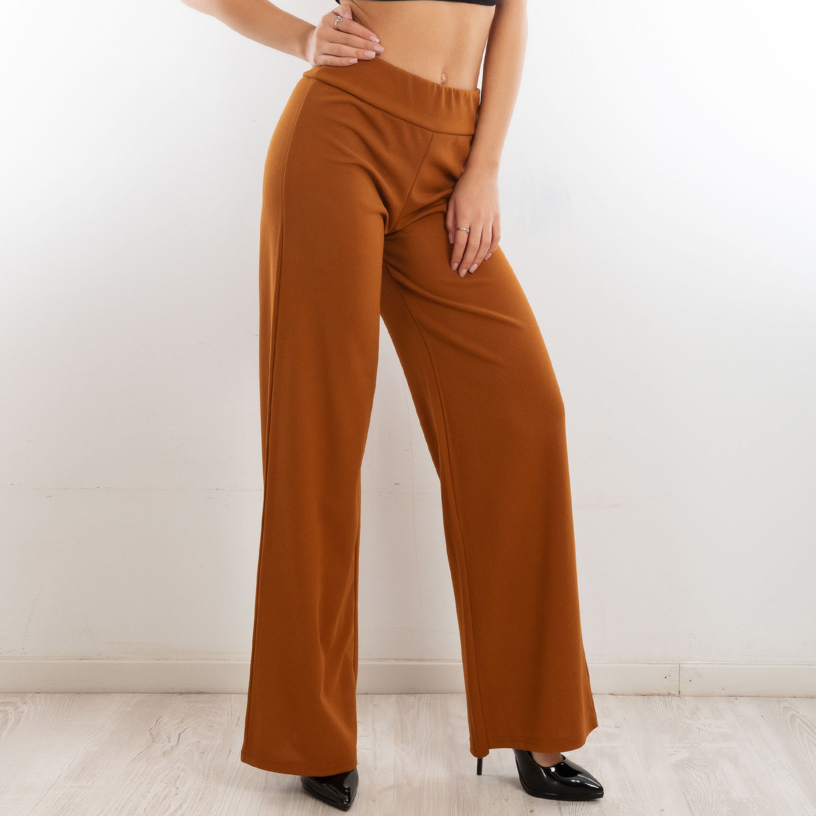 TOOCOOL VI-9292 Women's Basic Elastic Waist Palace Pants - Picture 24 of 38
