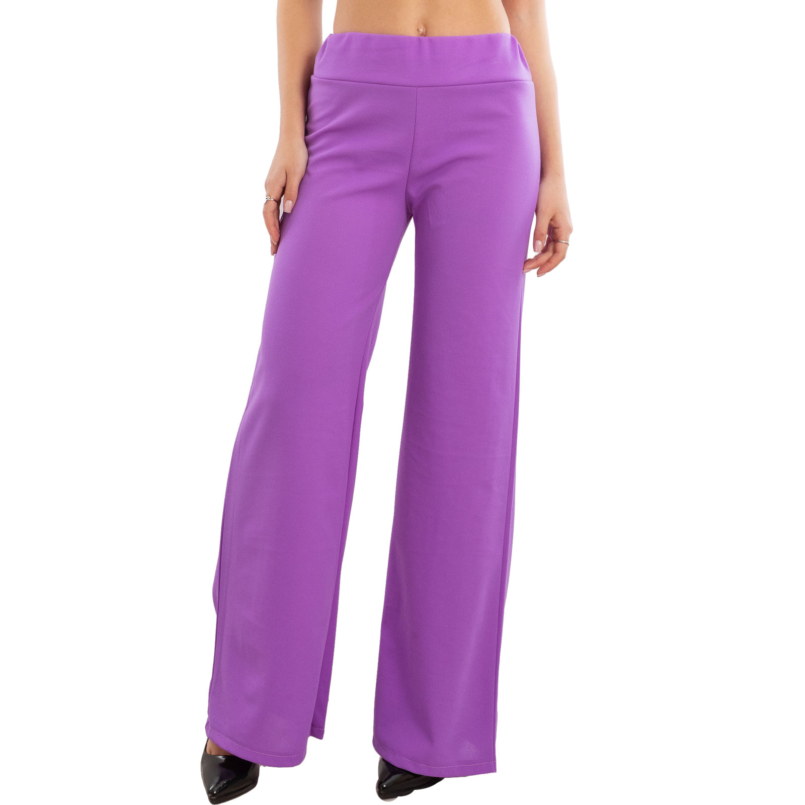 TOOCOOL VI-9292 Women's Basic Elastic Waist Palace Pants - Picture 32 of 38