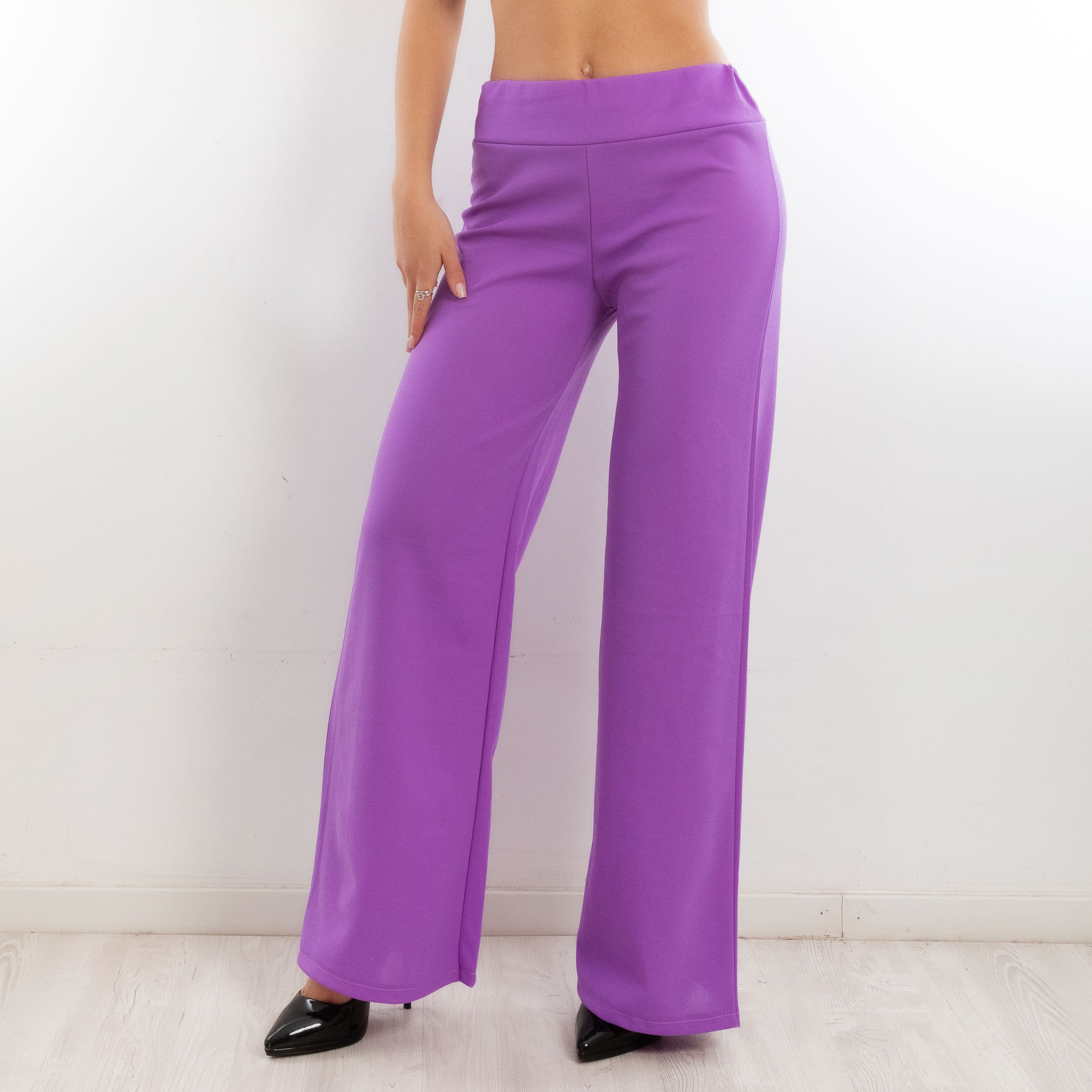 TOOCOOL VI-9292 Women's Basic Elastic Waist Palace Pants - Picture 37 of 38