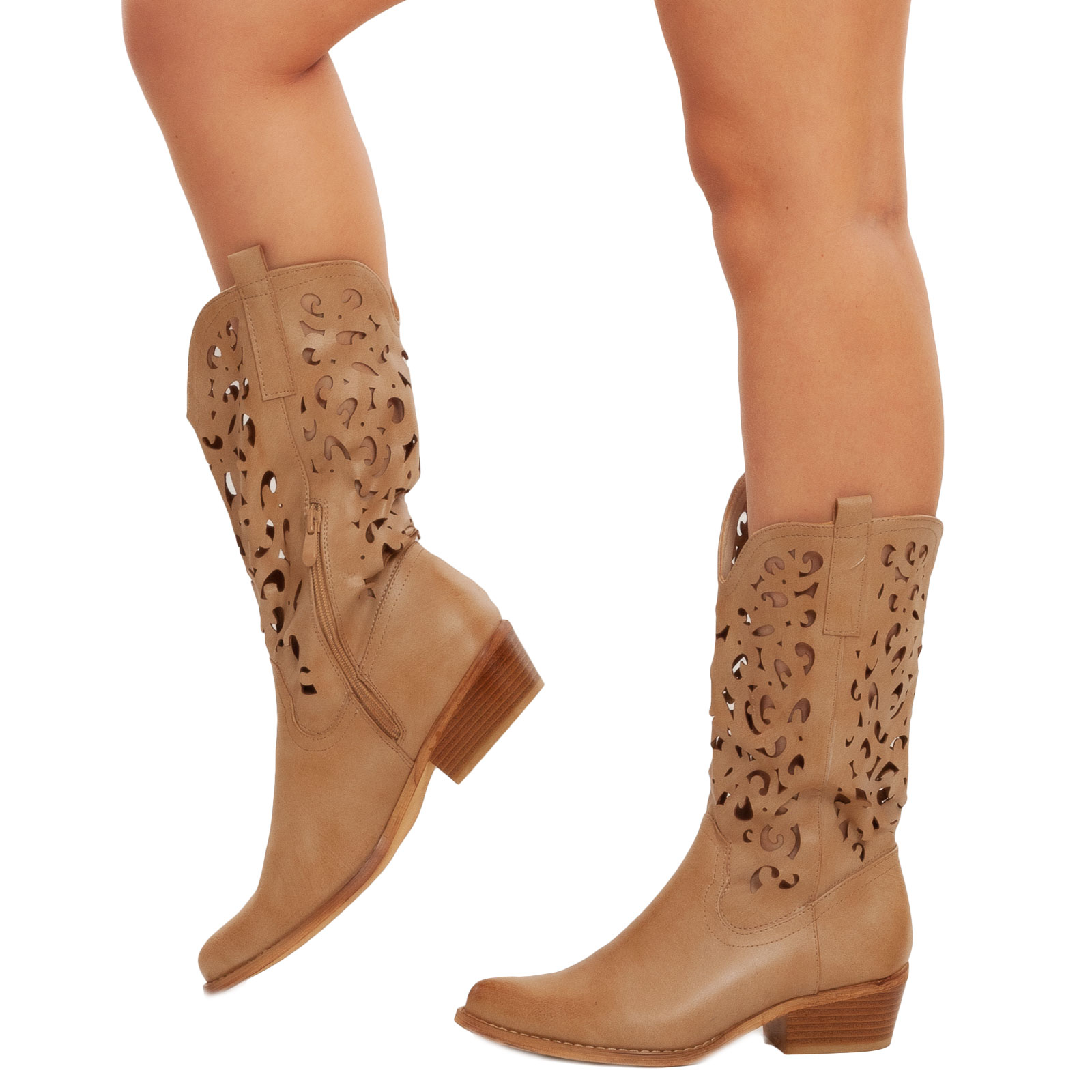 essay Advanced Consultation stivali donna estivi stivaletti texani camperos scarpe traforati TOOCOOL  G629 | eBay