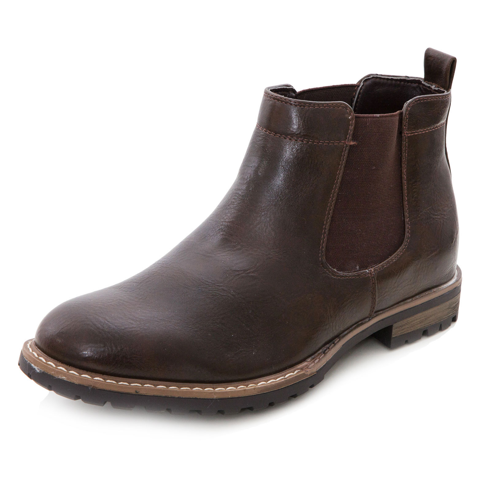 Stivali uomo stivaletti chelsea Scarpe beatles polacchine anfibi eleganti Y28 - Imagen 15 de 23