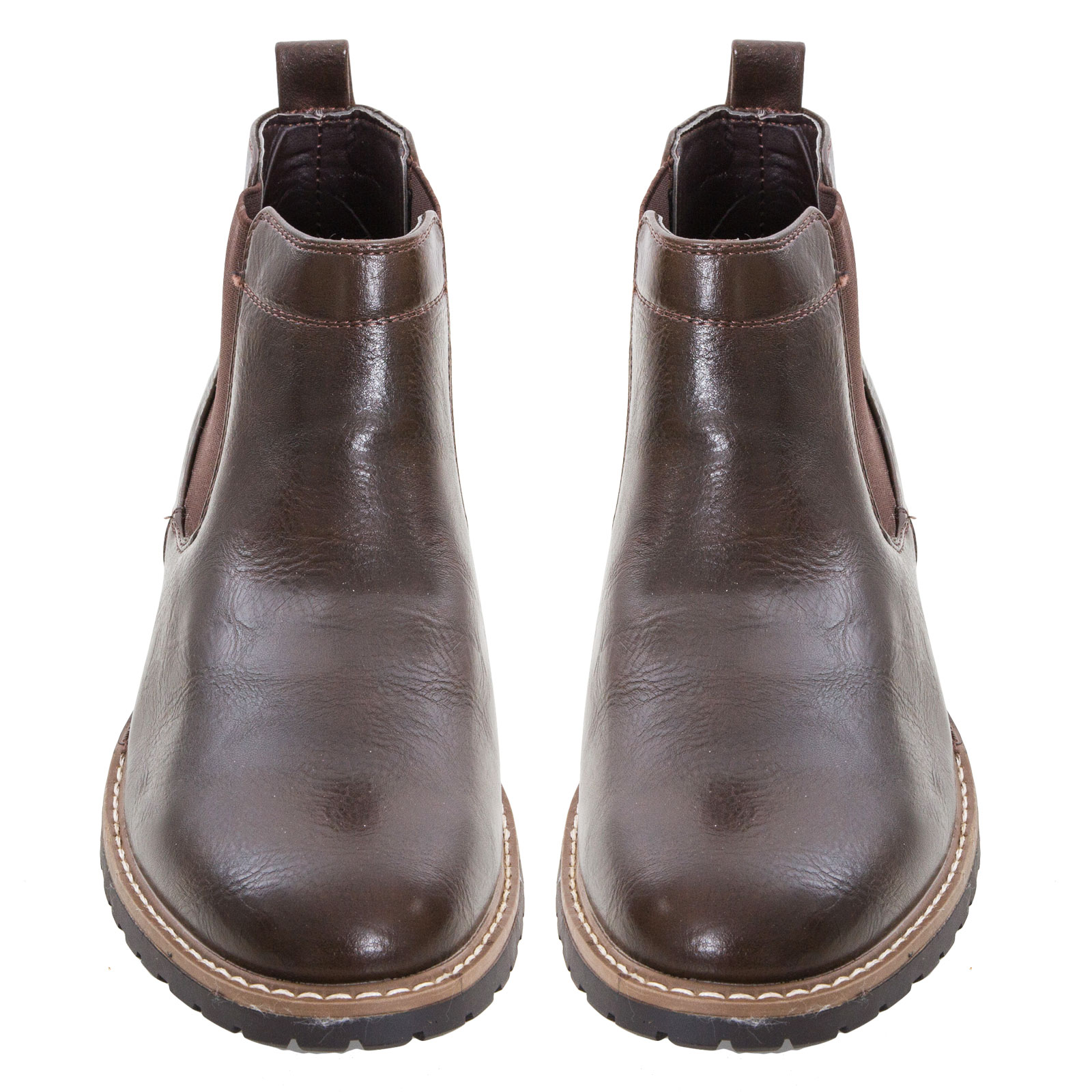 Stivali uomo stivaletti chelsea Scarpe beatles polacchine anfibi eleganti Y28 - Imagen 16 de 23