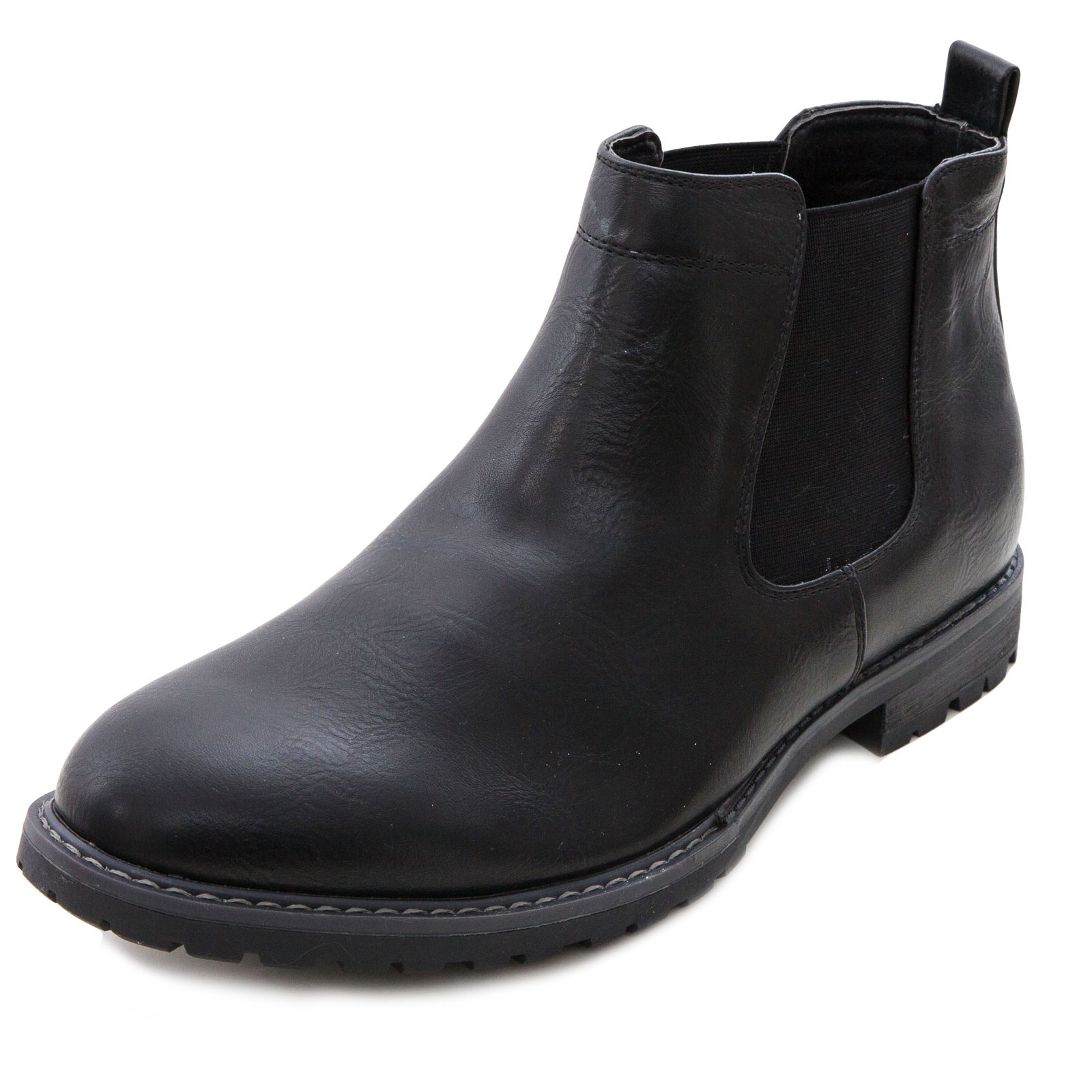 Stivali uomo stivaletti chelsea Scarpe beatles polacchine anfibi eleganti Y28 - Imagen 12 de 23